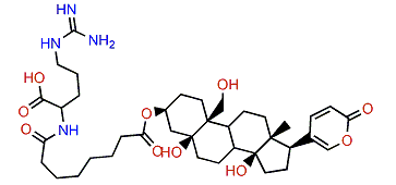 3-(N-Suberoyl argininyl)-hellebrigenol